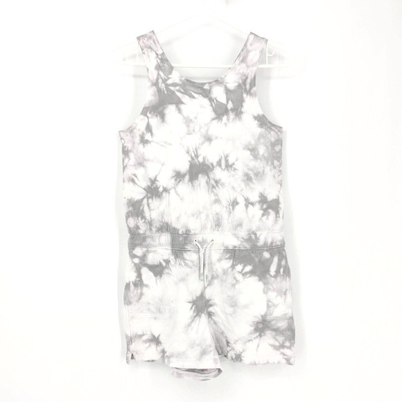 Athleta Other - Athleta Girl Havin'‎ A Great Time Romper Crystal Dye Osprey Grey Size XXL/16